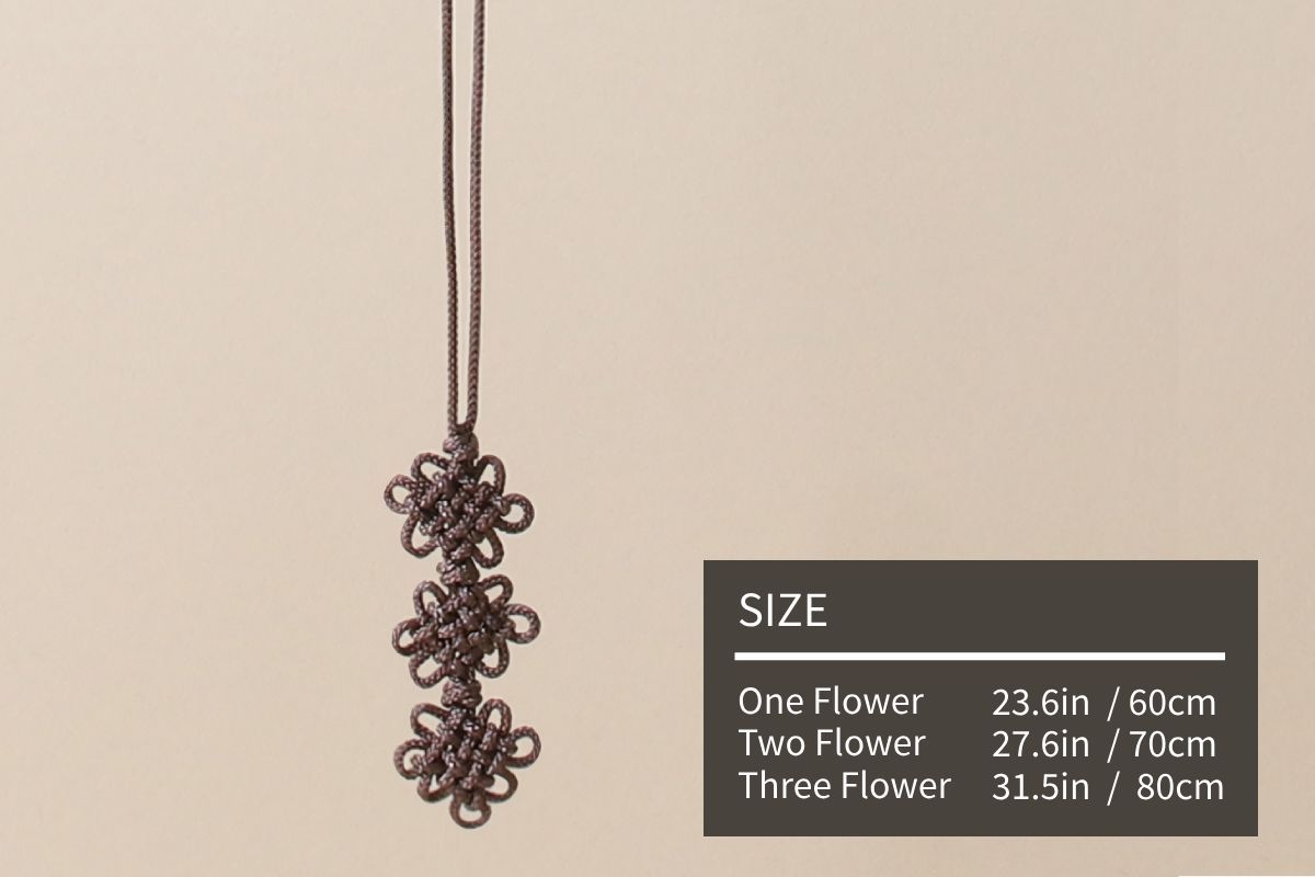 Flower Knot Norigae Traditional Korean Accessory Knot Craft Ornament
