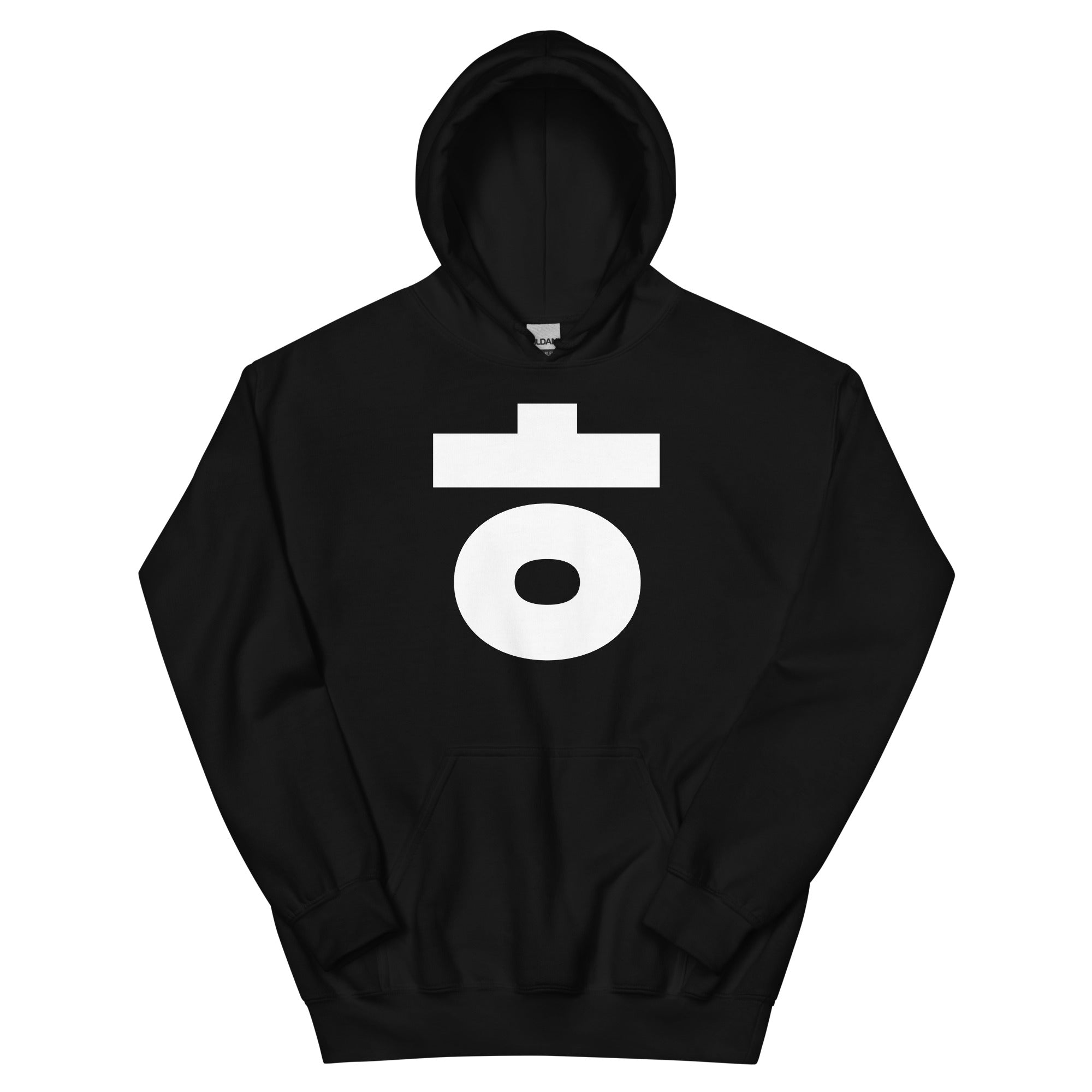 Korean Hangul Hieut h sound Geometrical Consonant Unisex Hoodie kpophow