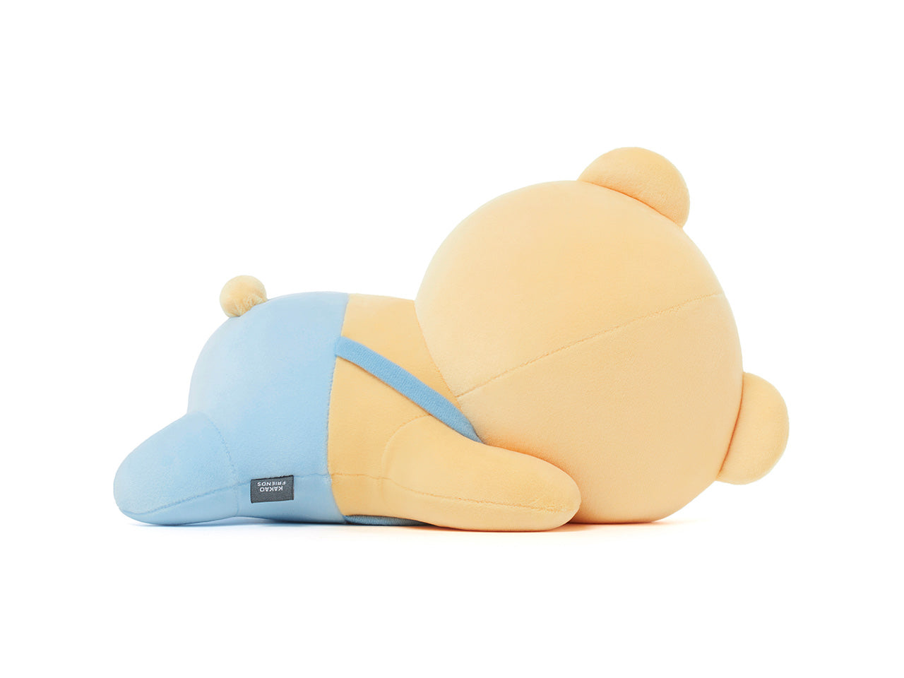 kakao friends ryan in skyblue overall plush toy back
