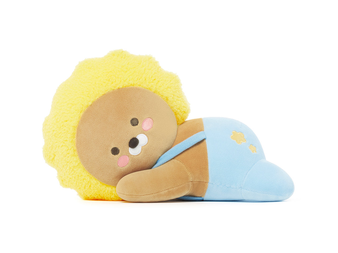 kakao friends jay-g in skyblue overall plush toy front