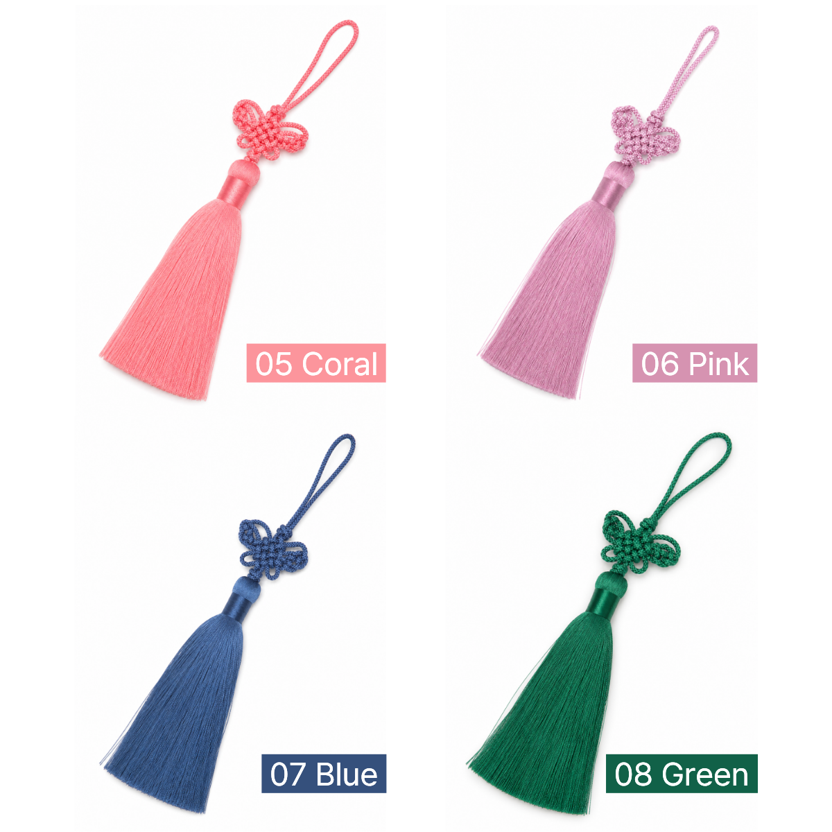 Korean Norigae Traditional Tassel Accessory Pendant Charm