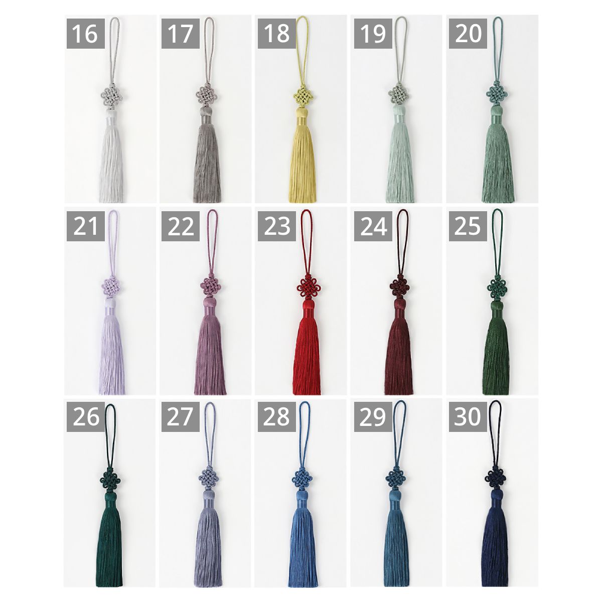 Traditional Korean Accessory Tassel Norigae Craft Silk Pendant Charm Gift Wrapping