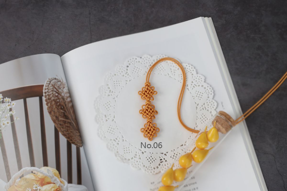 Flower Knot Norigae Traditional Korean Accessory Knot Craft Ornament