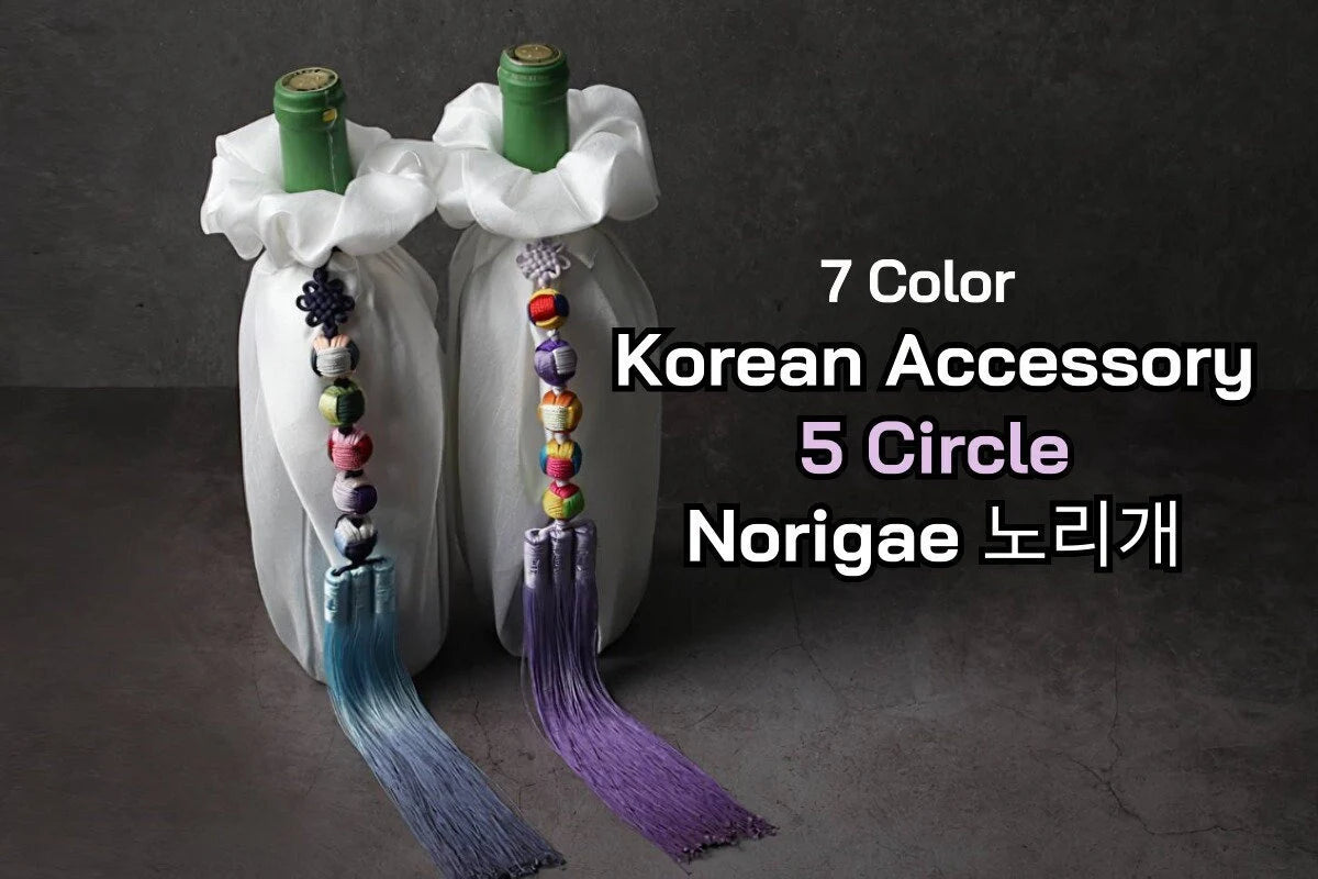 Gift Craft Korean Hanbok Accessory Jewel Tassel Long Norigae Charm