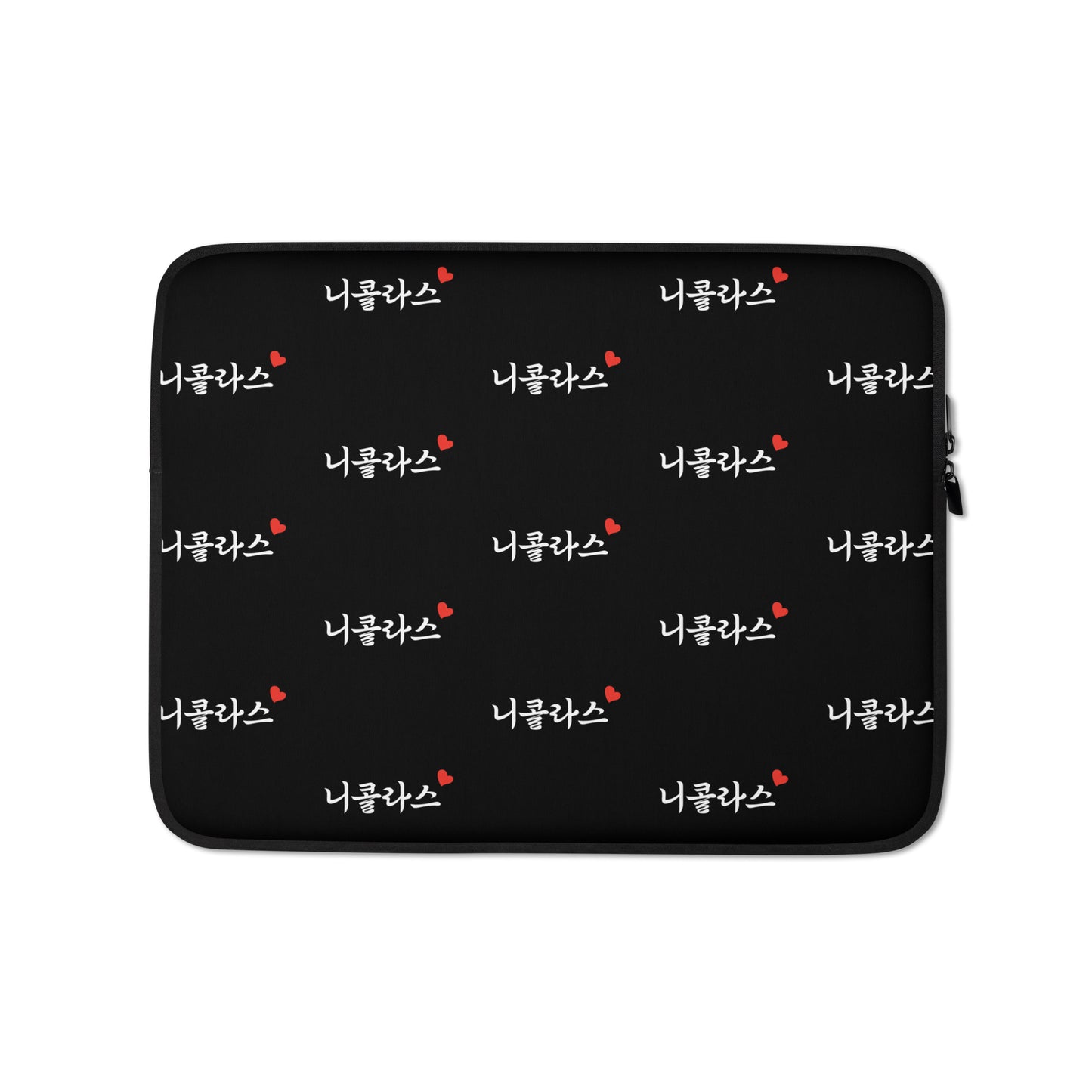 Nicholas in Korean Kpop Merch Laptop MacBook Sleeve