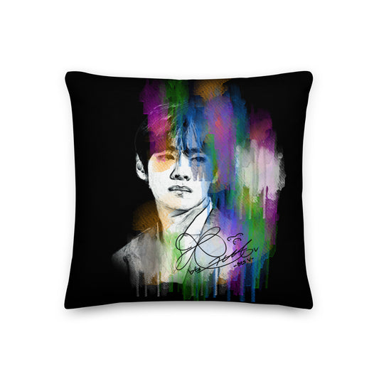 BTS V, Kim Tae-hyung Waterpaint Portrait Premium Pillow