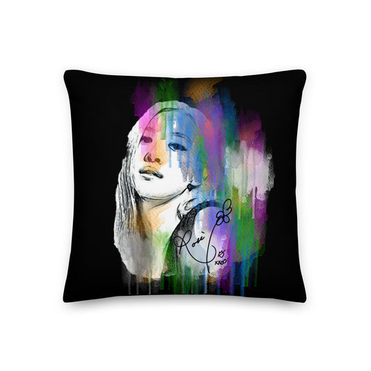 BLACKPINK Rosé, Roseanne Park Waterpaint Portrait Premium Pillow