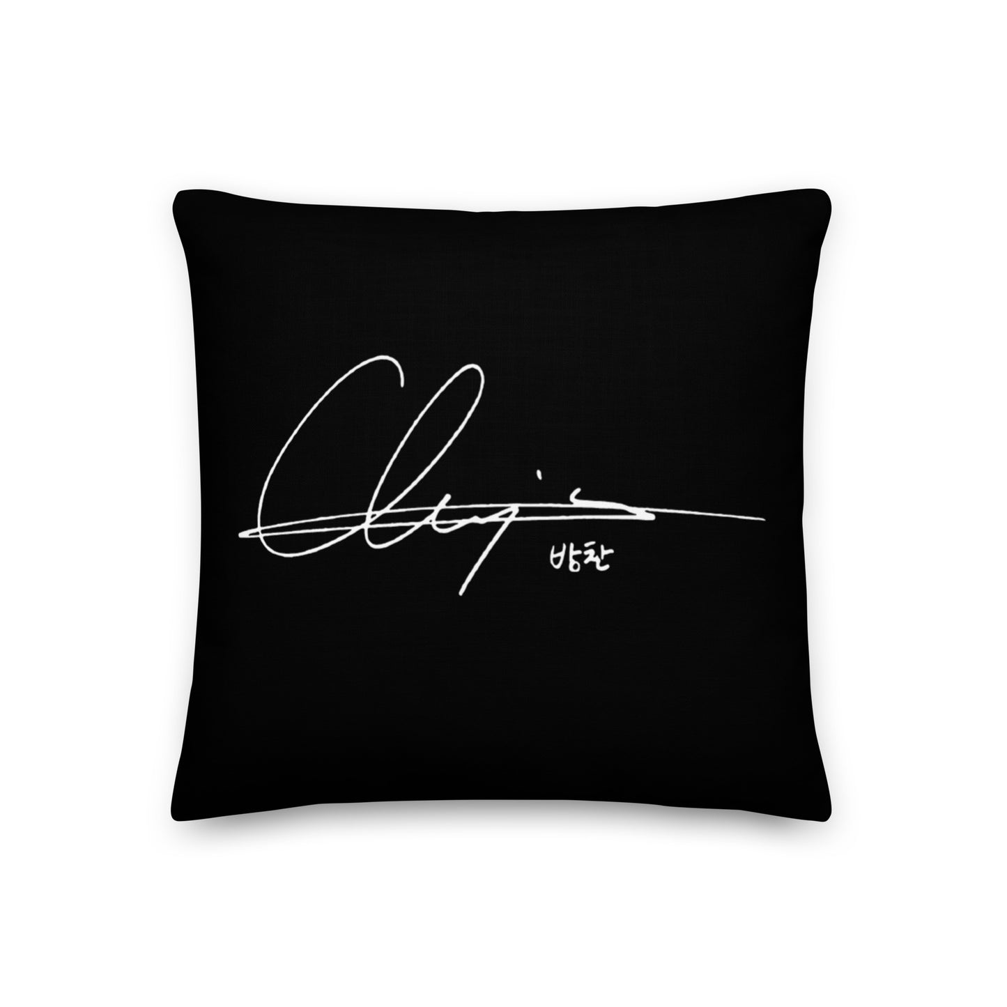 Stray Kids Bang Chan, Christopher Bang Signature Premium Pillow