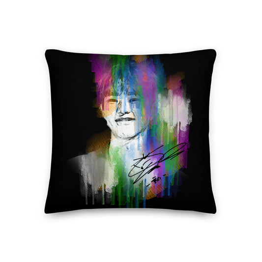SEVENTEEN Hoshi, Kwon Soon-young Waterpaint Portrait Premium Pillow