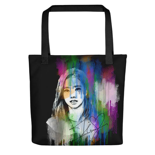 BLACKPINK Jisoo, Kim Jisoo Waterpaint Portrait Tote Bag