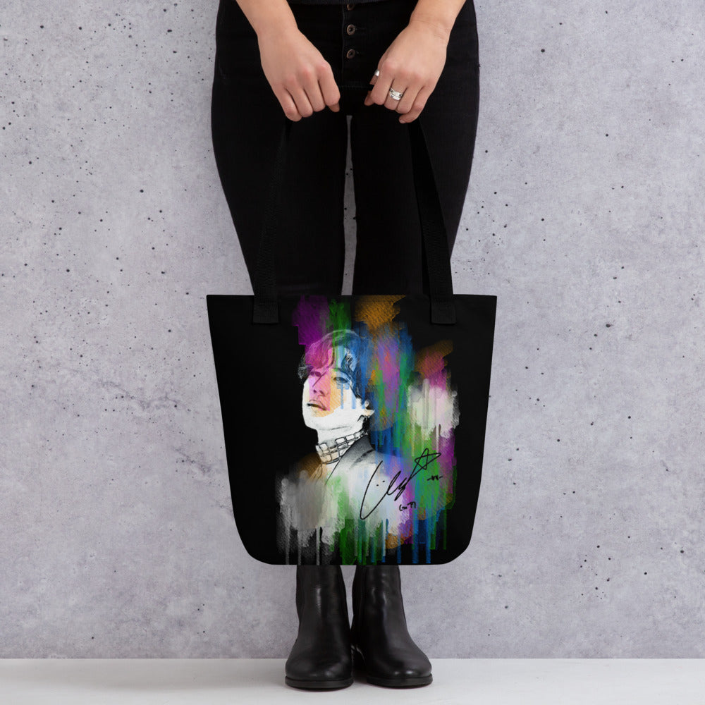 GOT7 Yugyeom, Kim Yu-gyeom Waterpaint Portrait Tote Bag