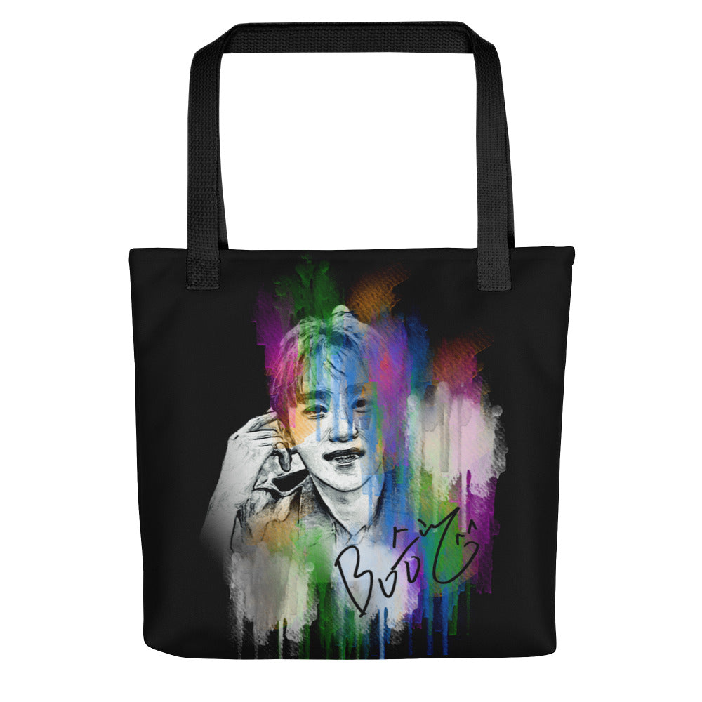 SEVENTEEN Seungkwan, Boo Seung-kwan Waterpaint Portrait Tote Bag