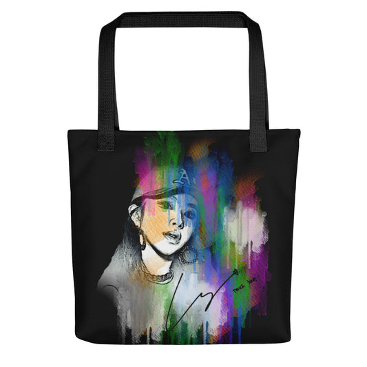 TWICE Chaeyoung, Son Chae-young Waterpaint Portrait Tote Bag