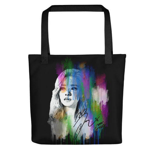 TWICE Jeongyeon, Yoo Jeong-yeon Waterpaint Portrait Tote Bag