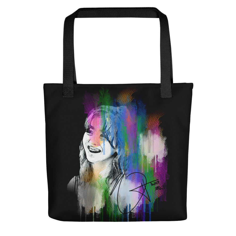 TWICE Jihyo, Park Ji-hyo Waterpaint Portrait Tote Bag