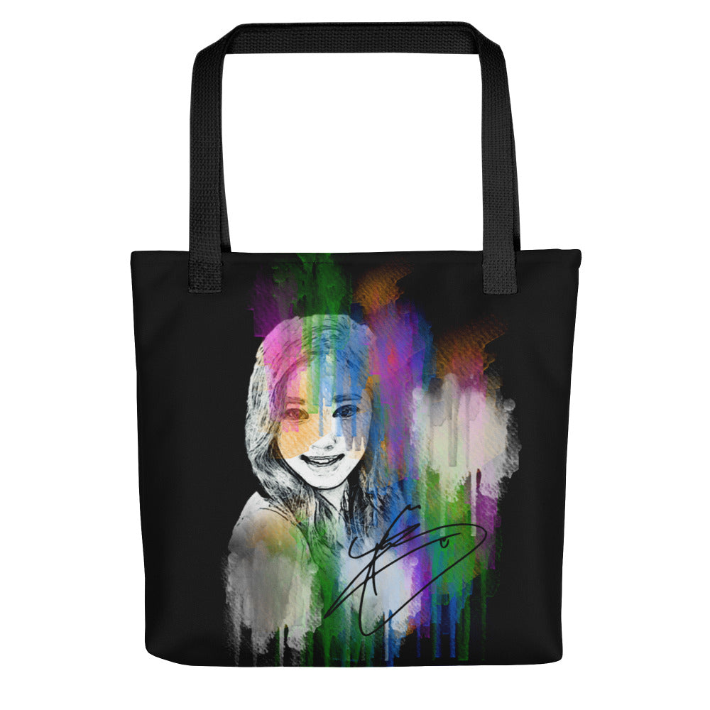 TWICE Tzuyu, Chou Tzu-yu Waterpaint Portrait Tote Bag