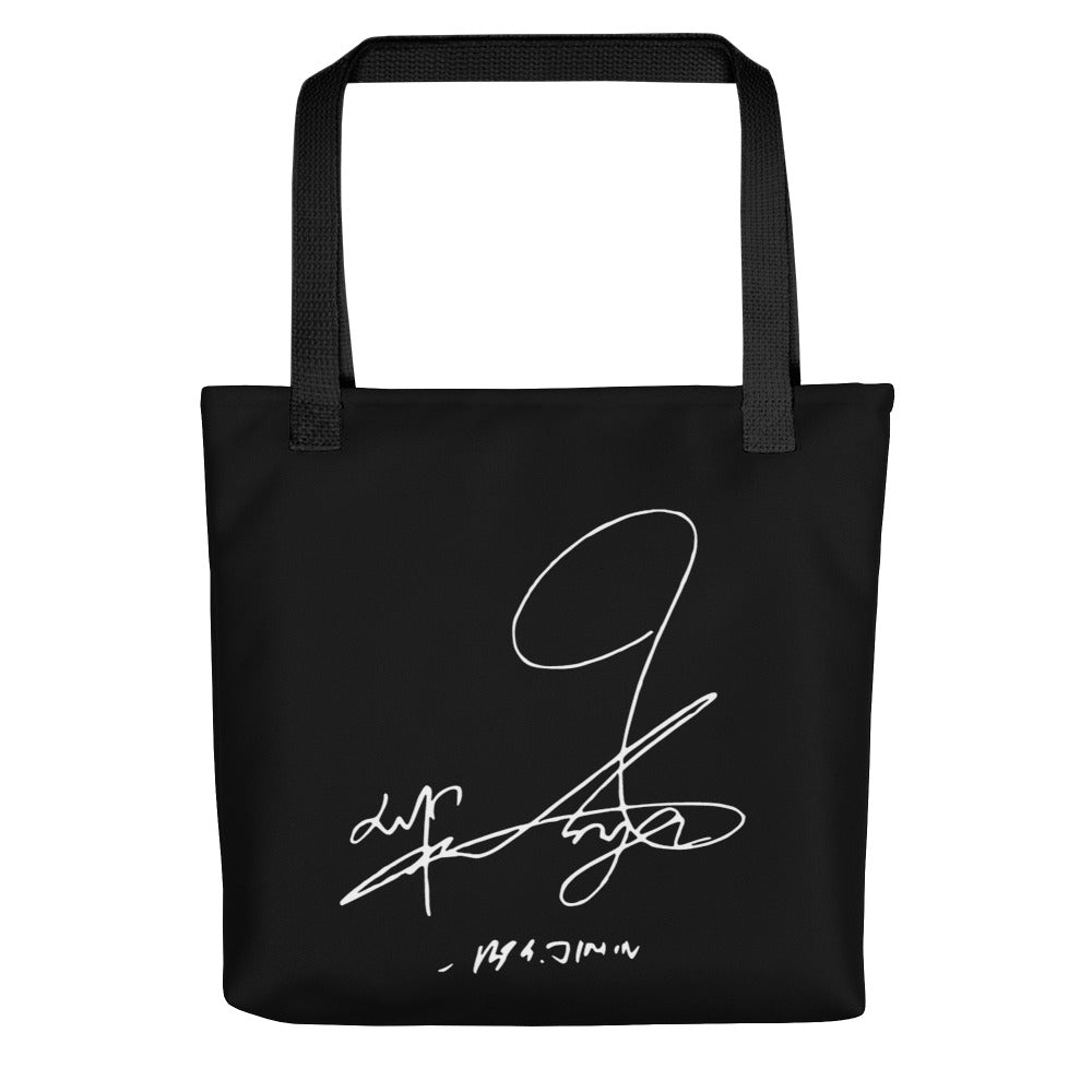 BTS Jimin, Park Ji-min Signature Tote Bag
