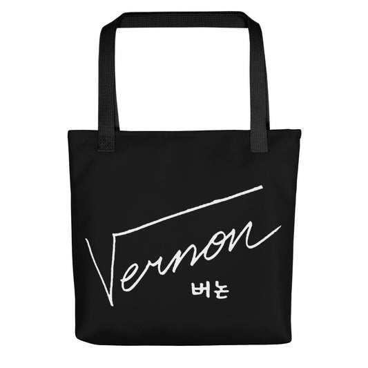 SEVENTEEN Vernon, Hansol Vernon Chwe Signature Tote Bag