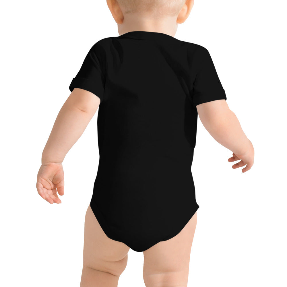 Brandon in Korean Embroidery Cotton Baby Bodysuit - kpophow