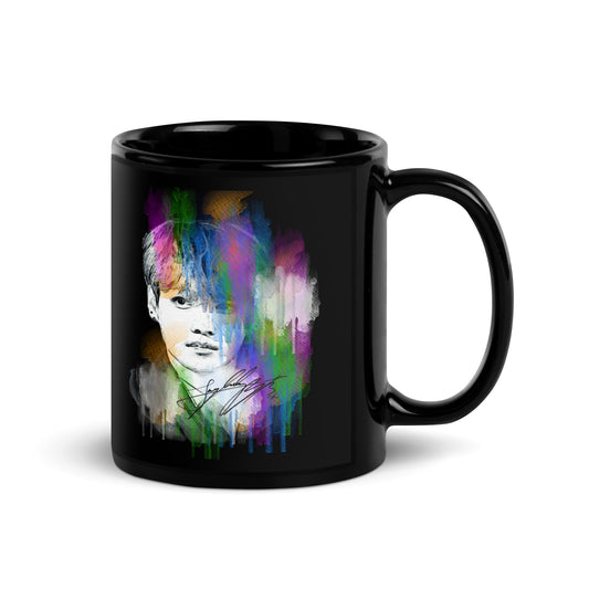 BTS Jungkook, Jeon Jung-kook Waterpaint Portrait Ceramic Mug