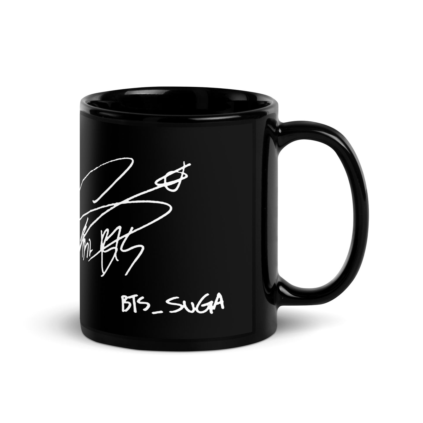 BTS Suga, Min Yoon-gi Autograph Ceramic Mug