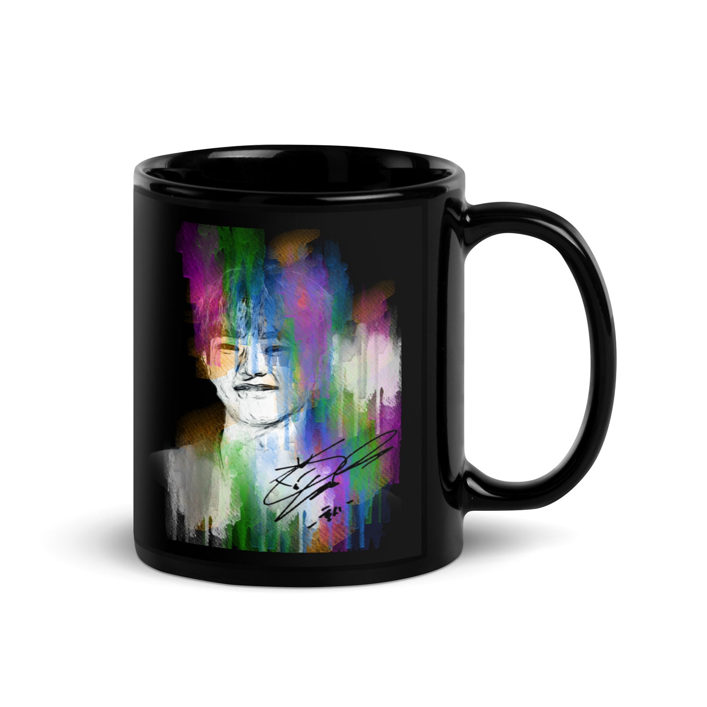 SEVENTEEN Hoshi, Kwon Soon-young Waterpaint Portrait Ceramic Mug