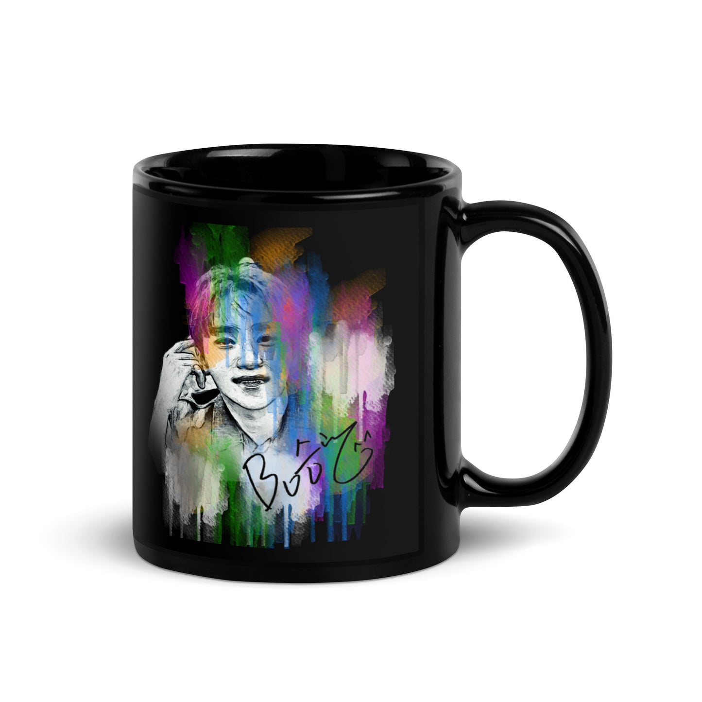 SEVENTEEN Seungkwan, Boo Seung-kwan Waterpaint Portrait Ceramic Mug