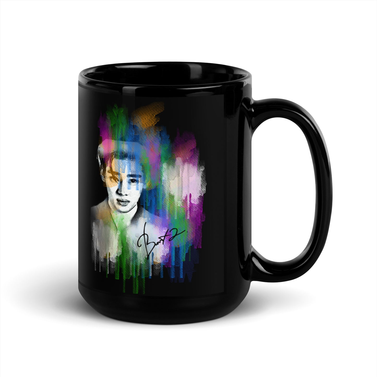 GOT7 BamBam, Kunpimook Bhuwakul Waterpaint Portrait Ceramic Mug