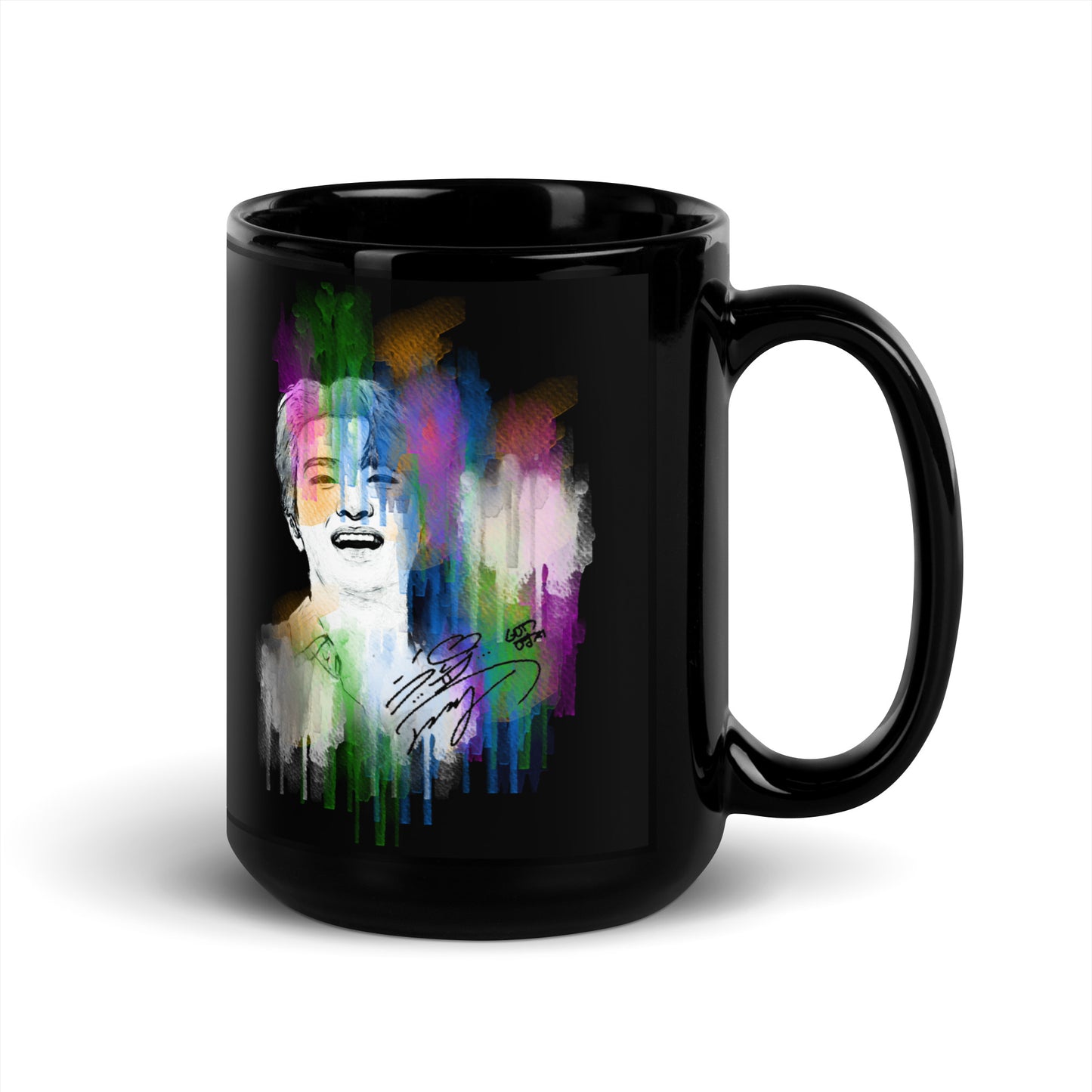 GOT7 Youngjae, Choi Young-jae Waterpaint Portrait Ceramic Mug