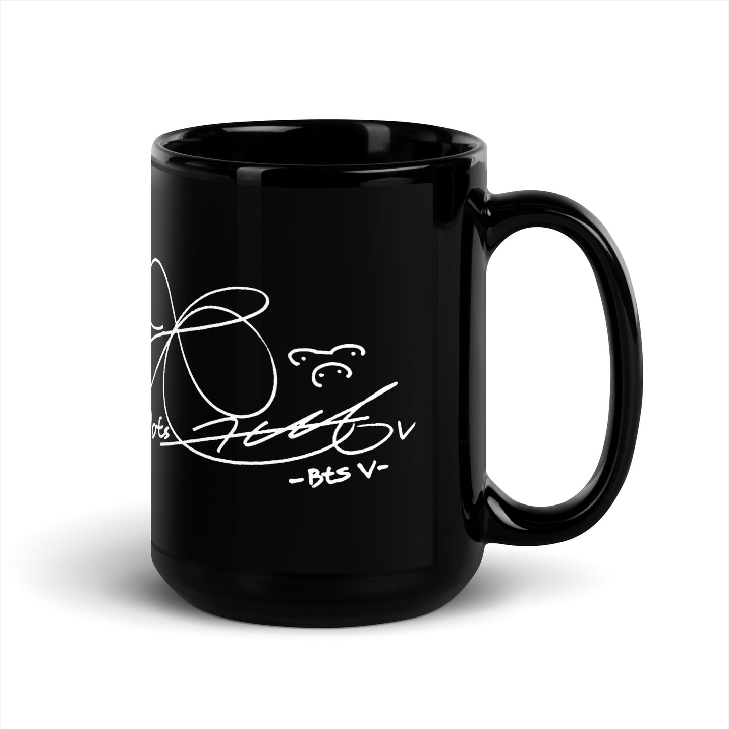 BTS - Black Handle and Inner Mug - DS179B