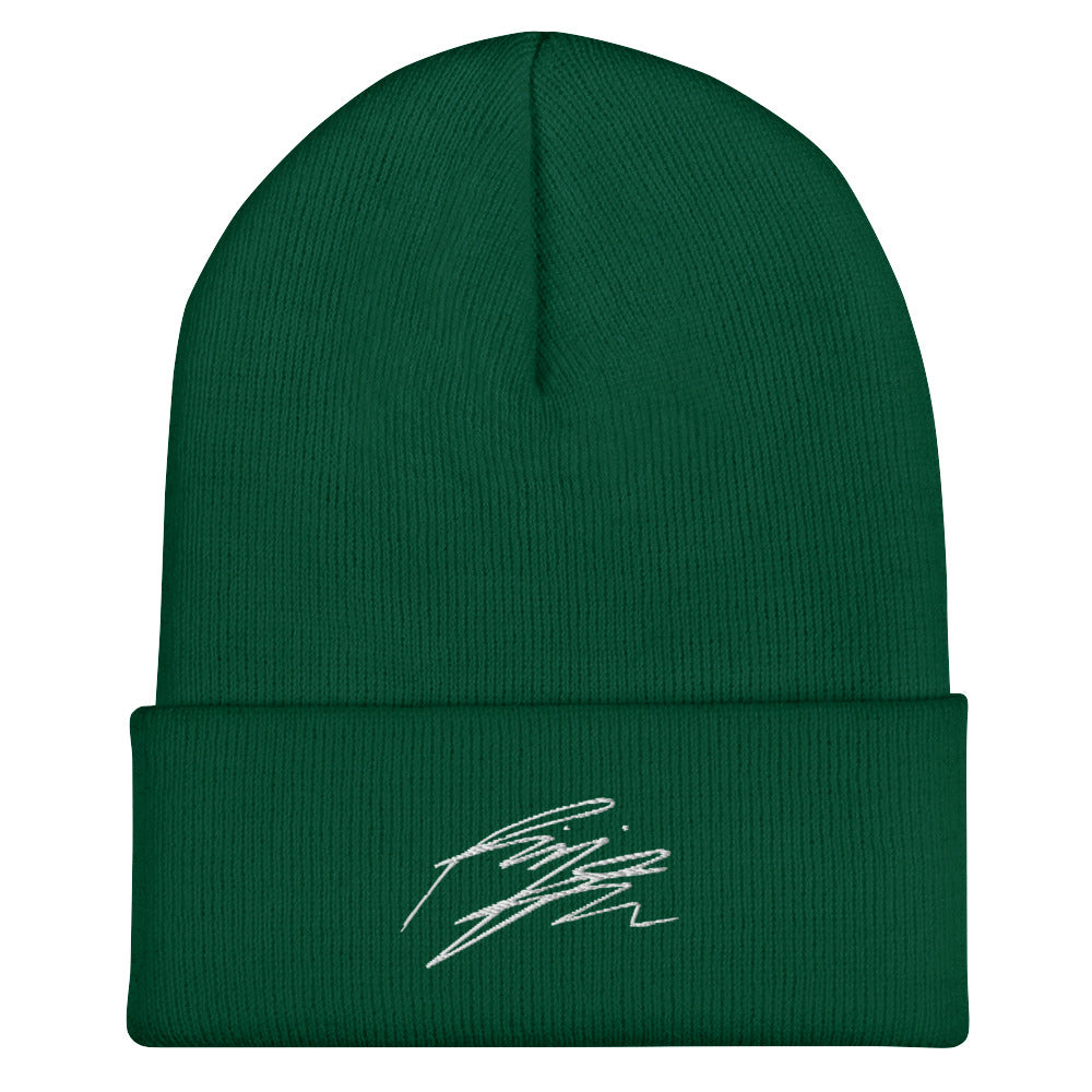 BTS RM, Kim Nam-joon Autograph Embroidery Cuffed Beanie