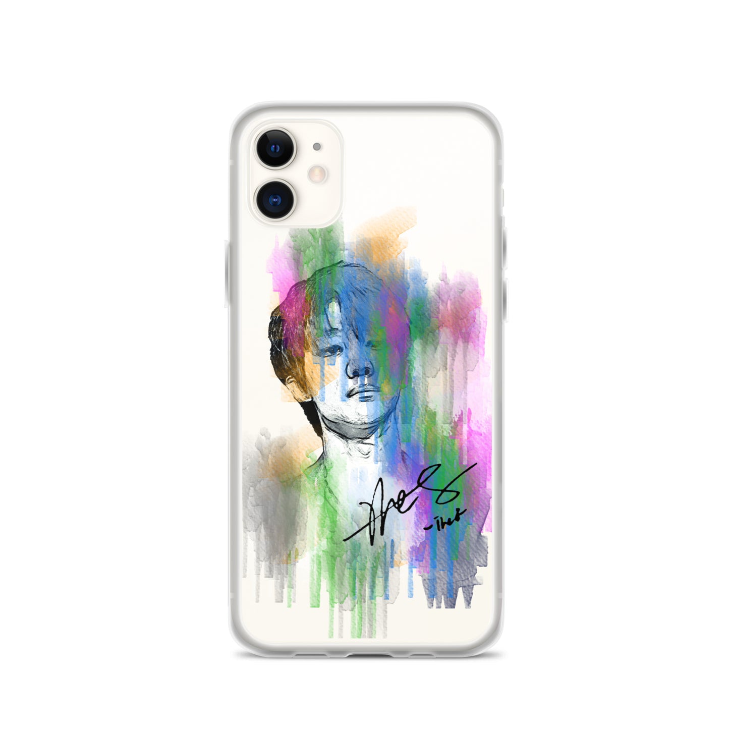 SEVENTEEN The8, Xu Minghao Waterpaint Portrait iPhone Case