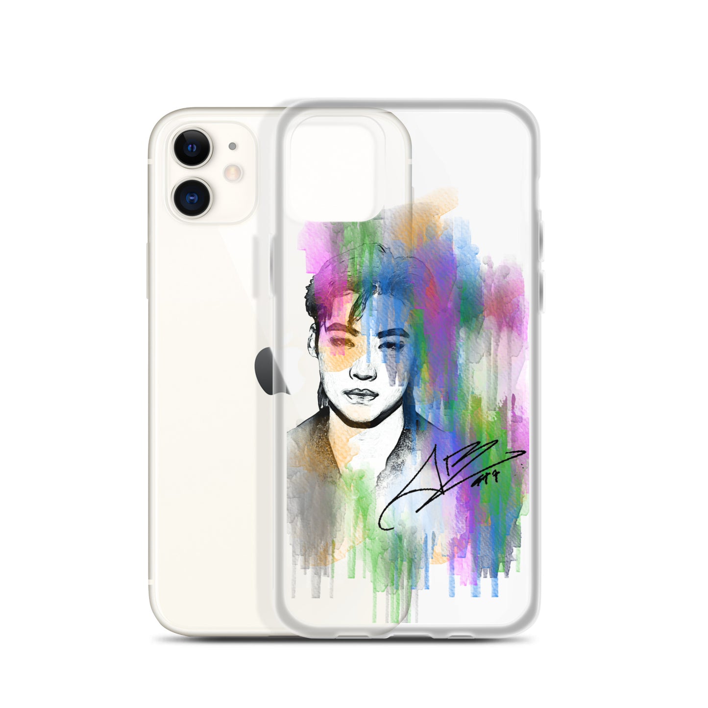 GOT7 JB, Lim Jae-beom Waterpaint Portrait iPhone Case
