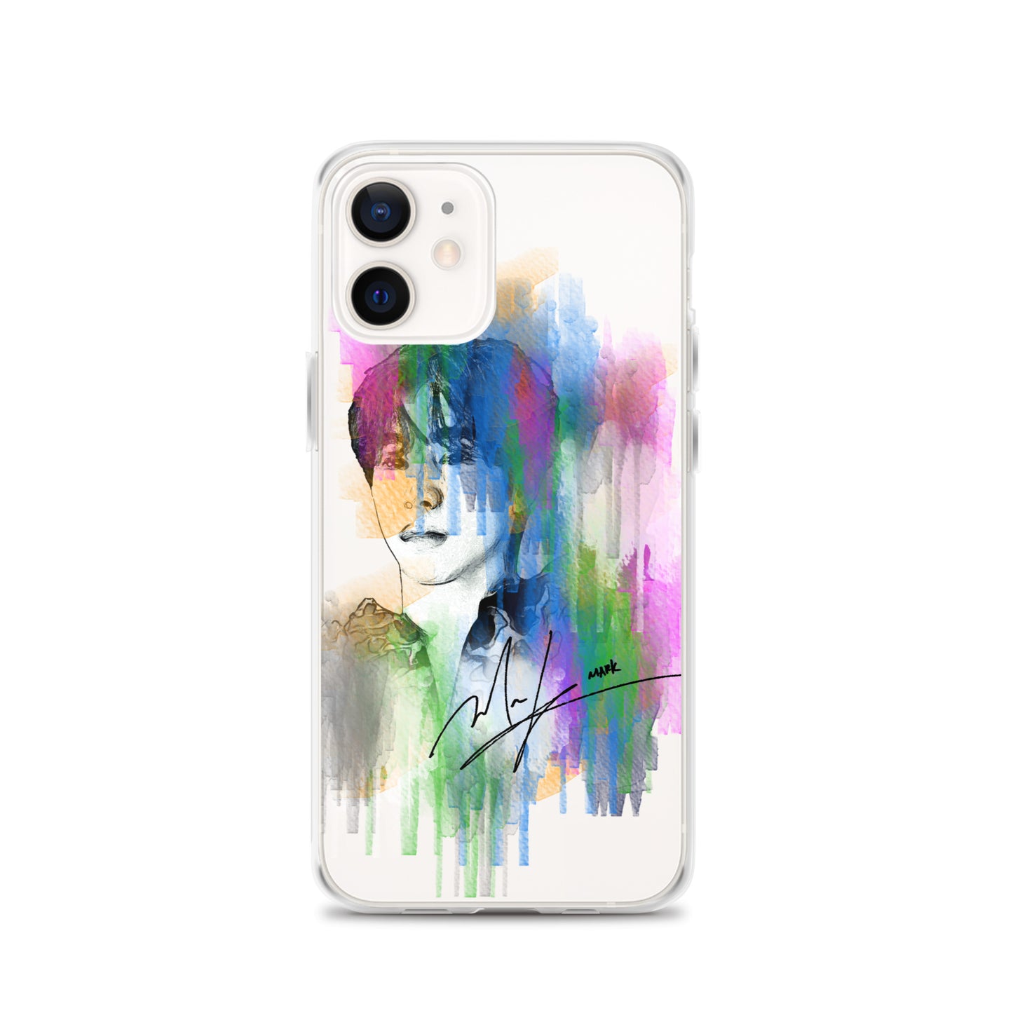 GOT7 Mark, Mark Tuan Waterpaint Portrait iPhone Case