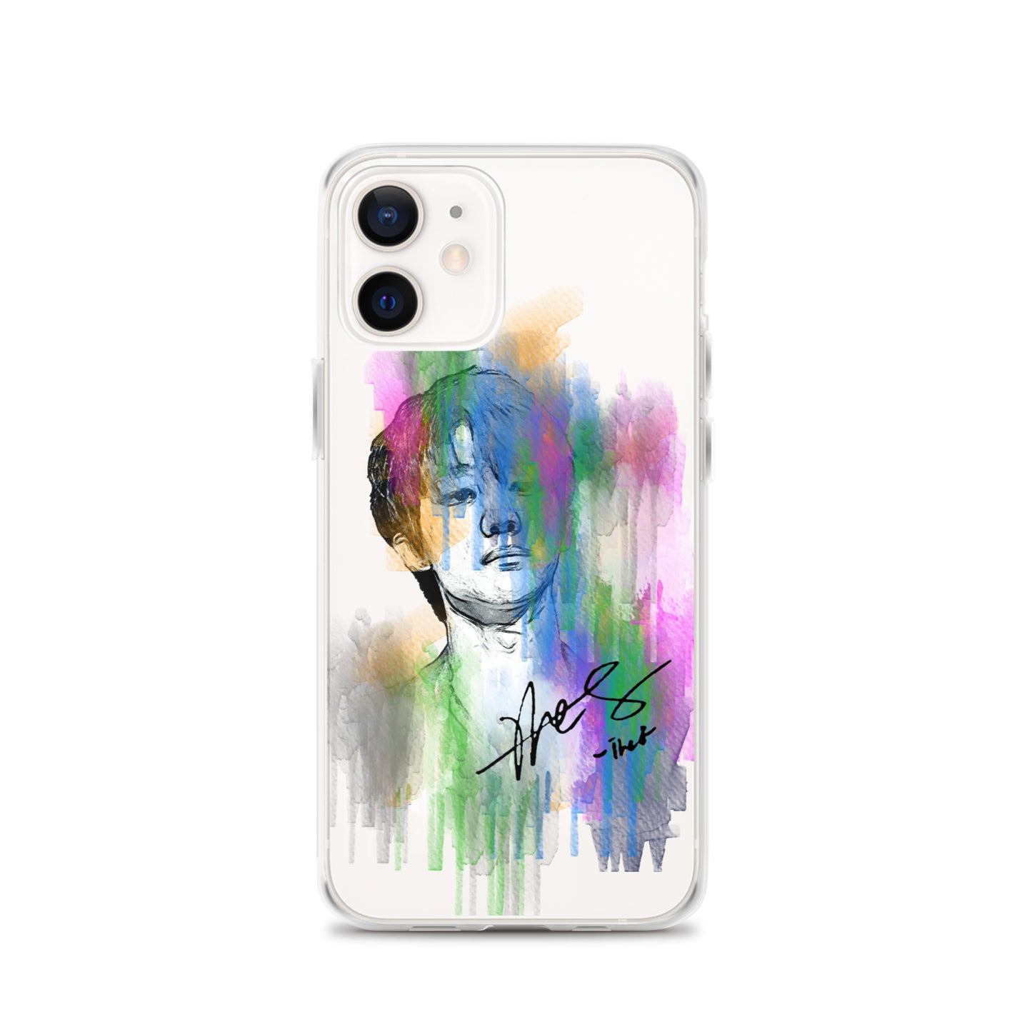 SEVENTEEN The8, Xu Minghao Waterpaint Portrait iPhone Case