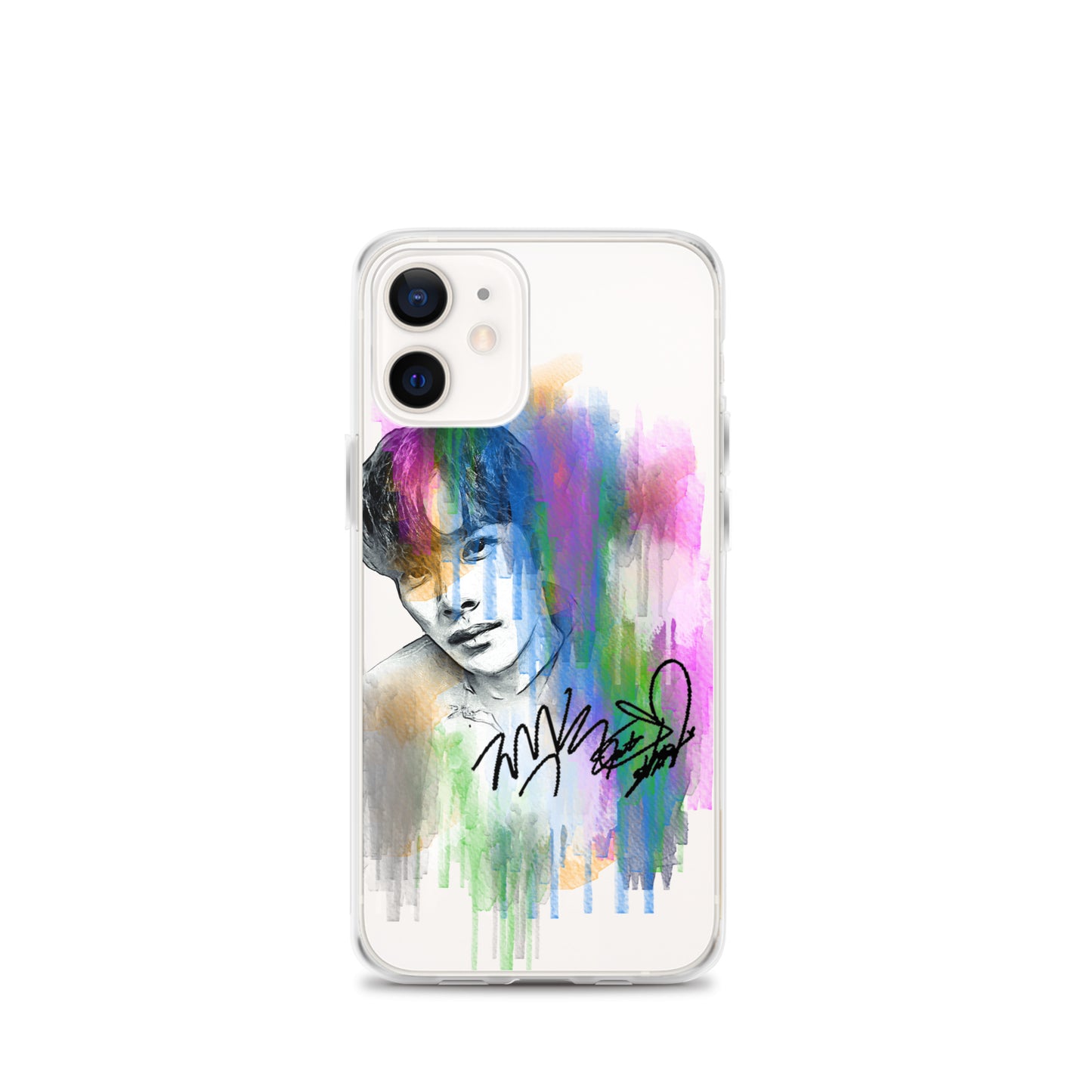 GOT7 Jackson, Jackson Wang Waterpaint Portrait iPhone Case