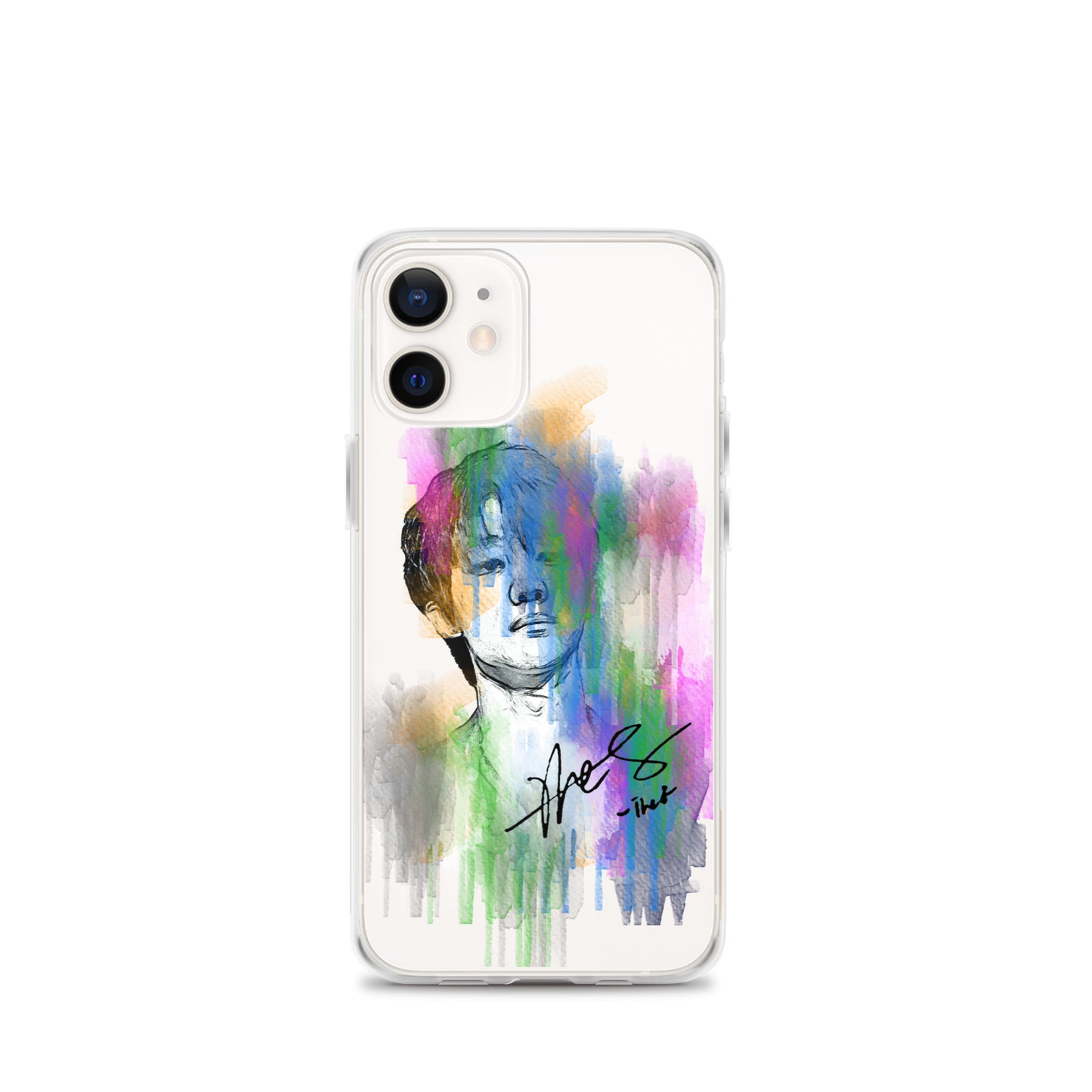 SEVENTEEN The8, Xu Minghao Waterpaint Portrait iPhone Case