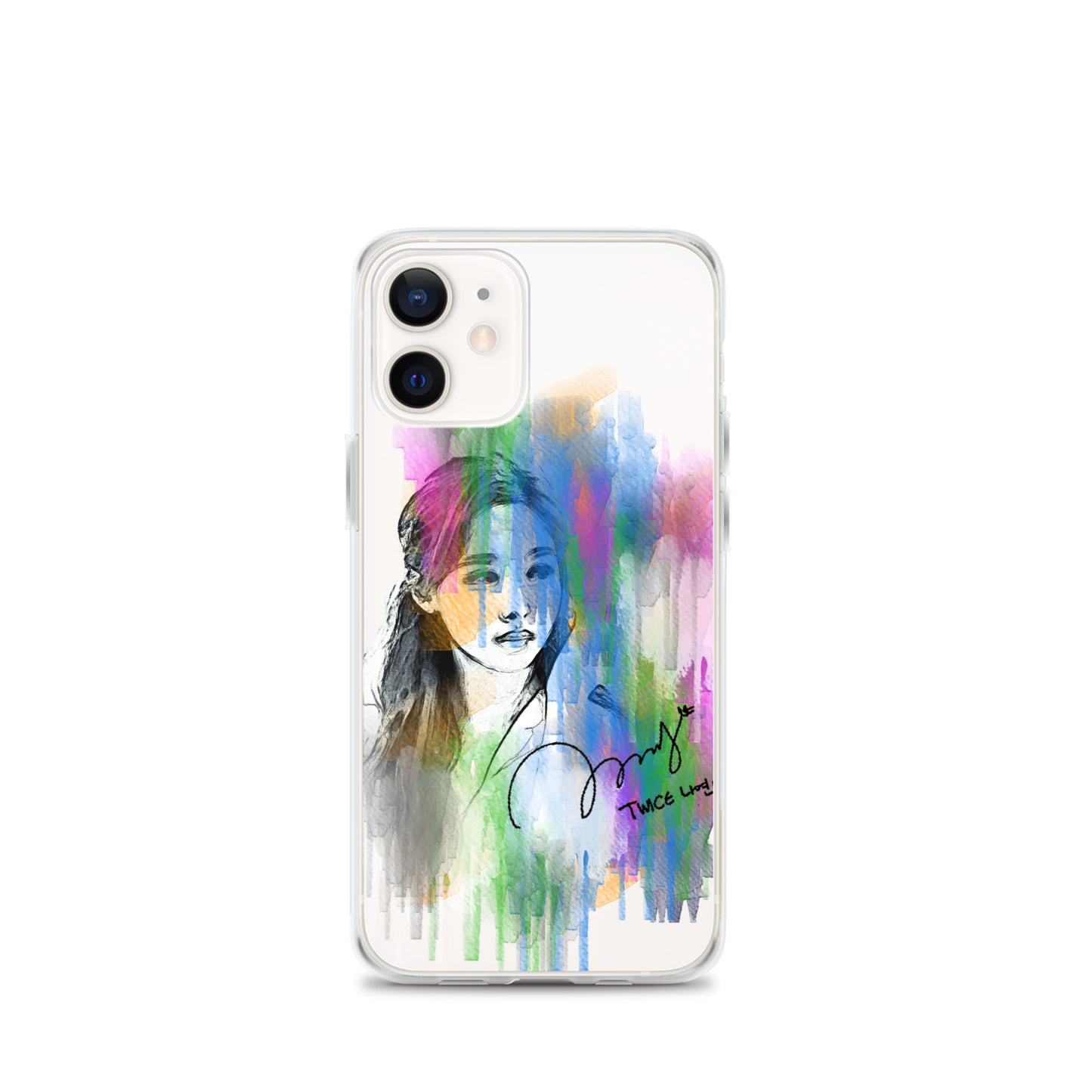 TWICE Nayeon, Im Na-yeon Waterpaint Portrait iPhone Case