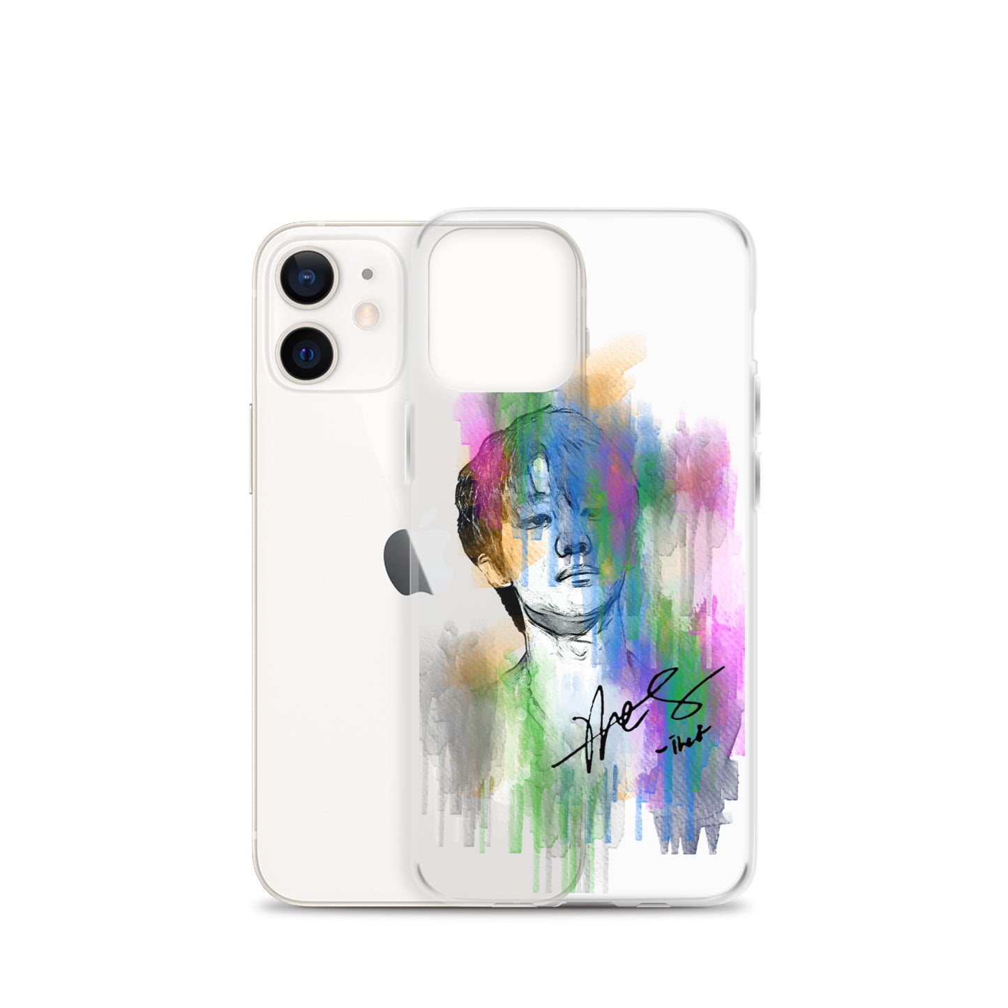 SEVENTEEN The8, Xu Minghao Waterpaint Portrait iPhone Case