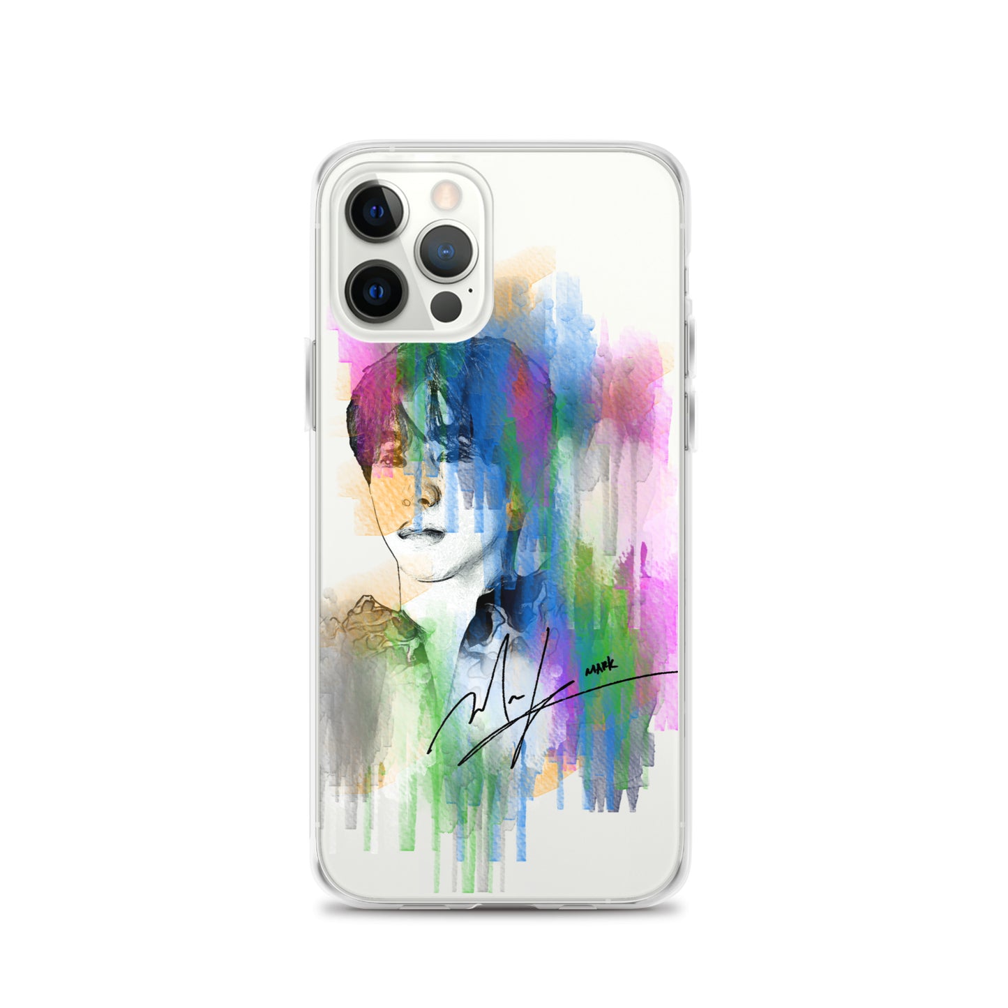 GOT7 Mark, Mark Tuan Waterpaint Portrait iPhone Case