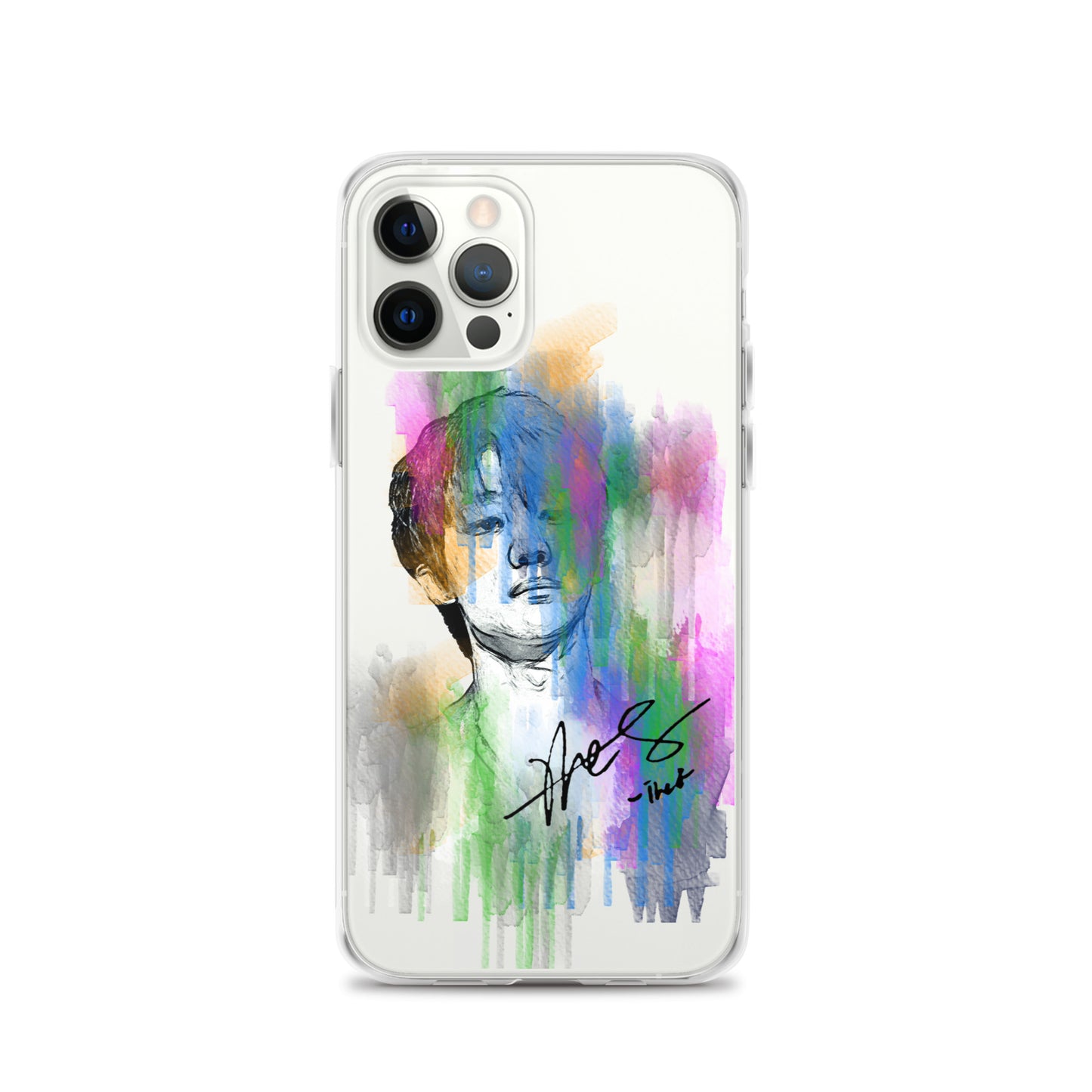 SEVENTEEN The8, Xu Minghao Waterpaint Portrait iPhone Case