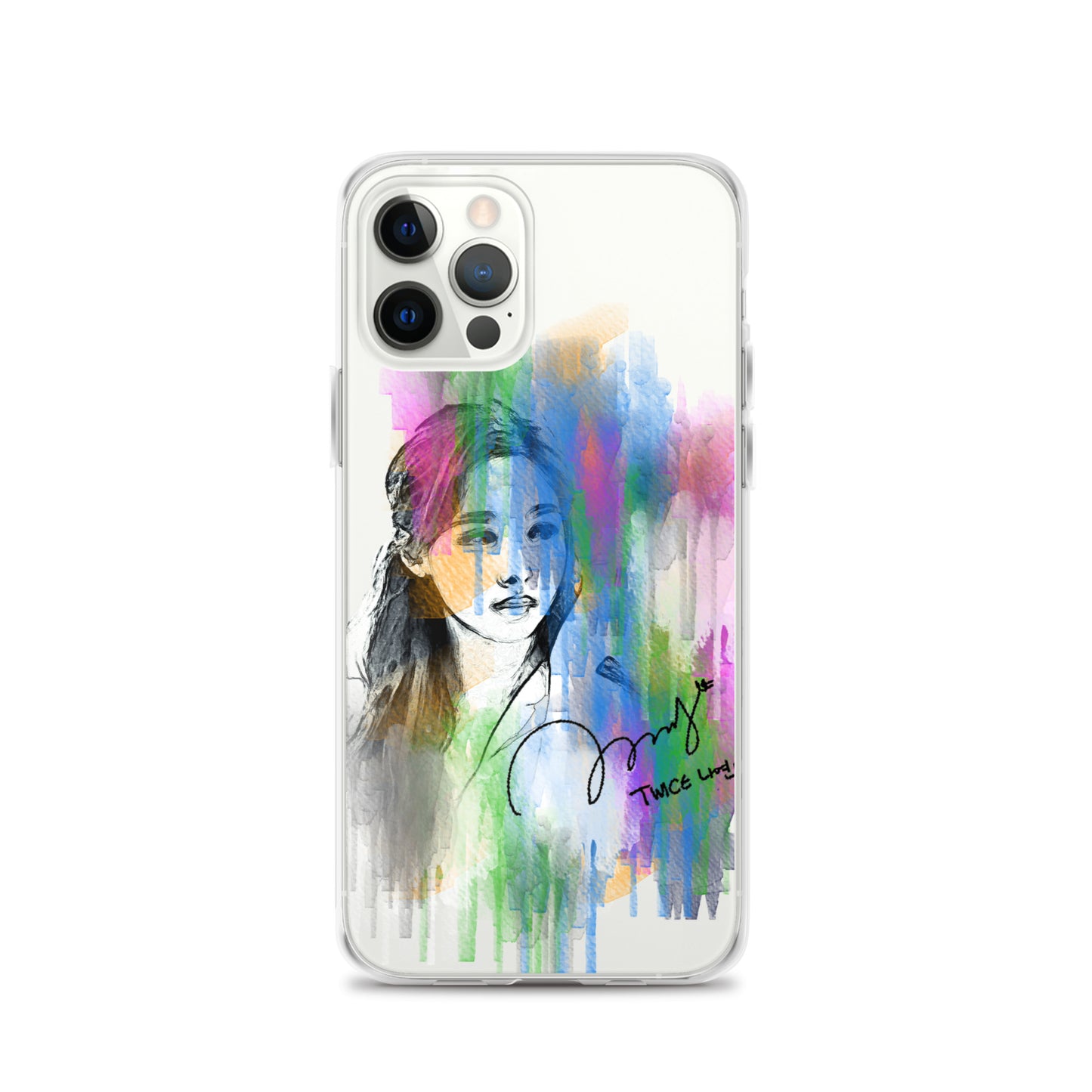 TWICE Nayeon, Im Na-yeon Waterpaint Portrait iPhone Case