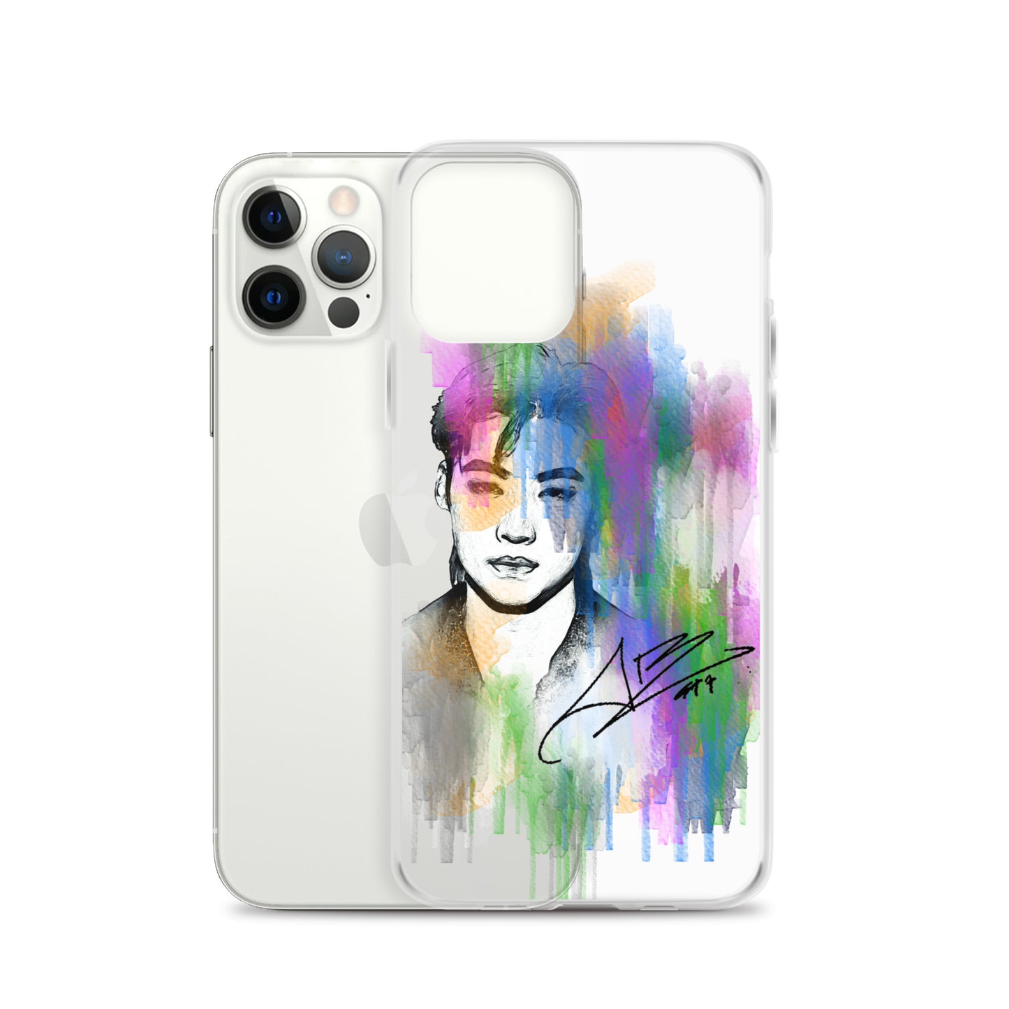 GOT7 JB, Lim Jae-beom Waterpaint Portrait iPhone Case