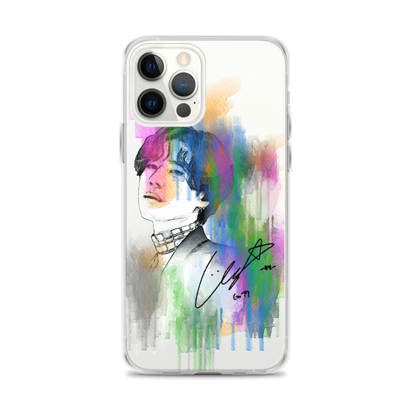 GOT7 Yugyeom, Kim Yu-gyeom Waterpaint Portrait iPhone Case