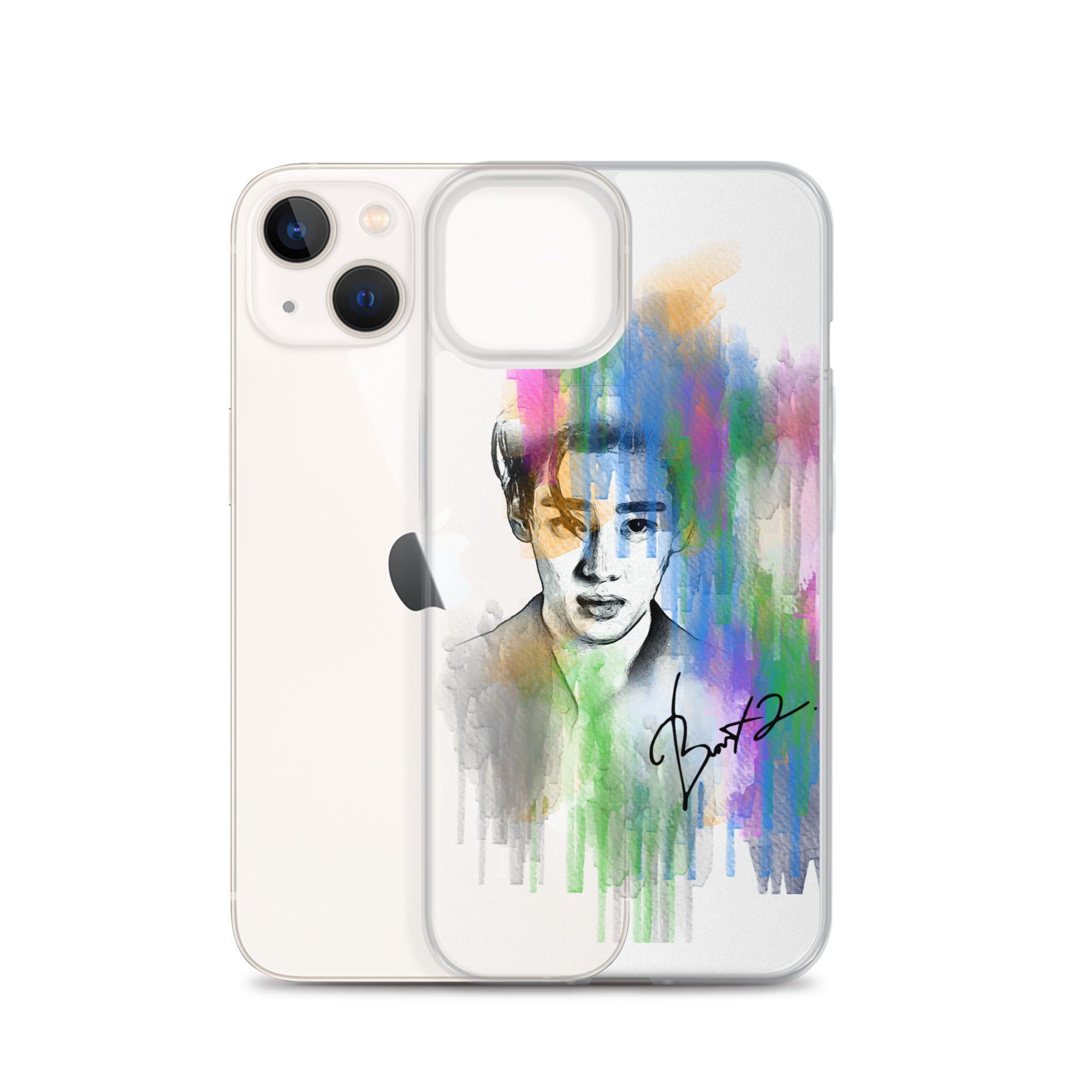 GOT7 BamBam Kunpimook Bhuwakul Waterpaint Portrait iPhone Case