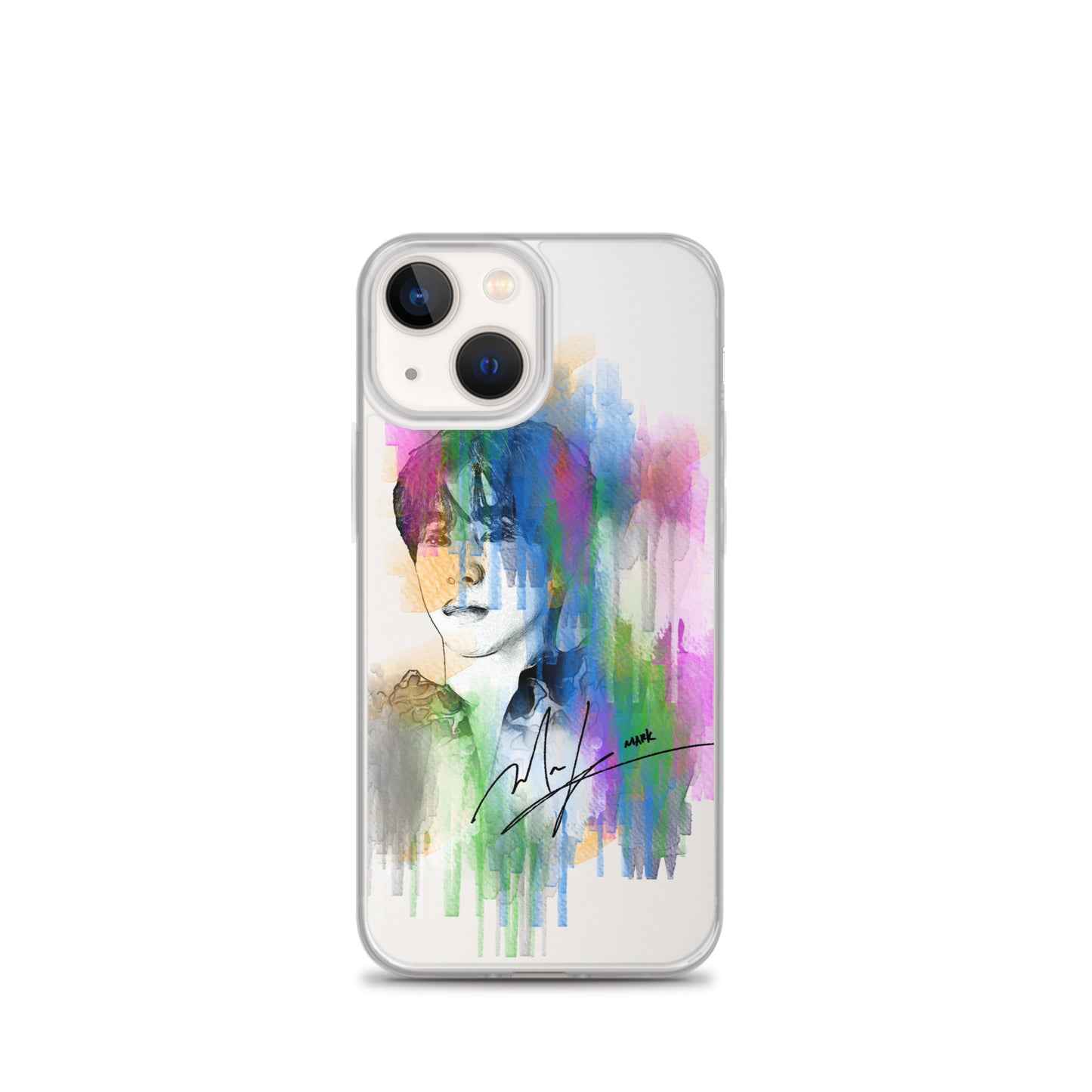 GOT7 Mark, Mark Tuan Waterpaint Portrait iPhone Case