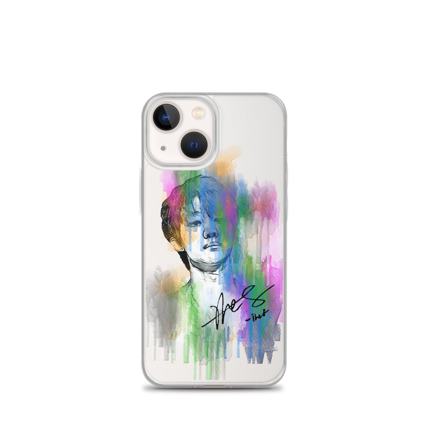 SEVENTEEN The8, Xu Minghao Waterpaint Portrait iPhone Case