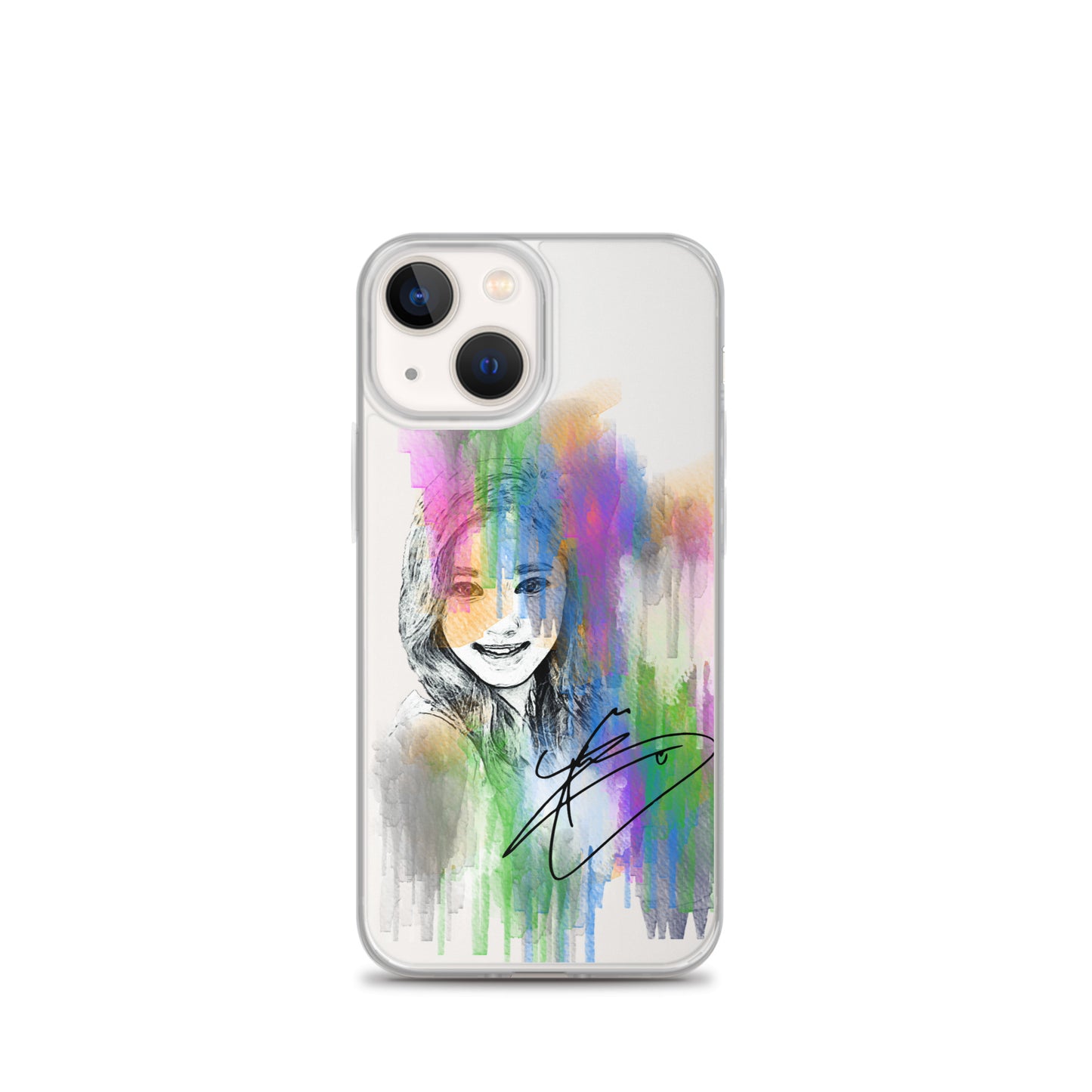 TWICE Tzuyu, Chou Tzu-yu Waterpaint Portrait iPhone Case