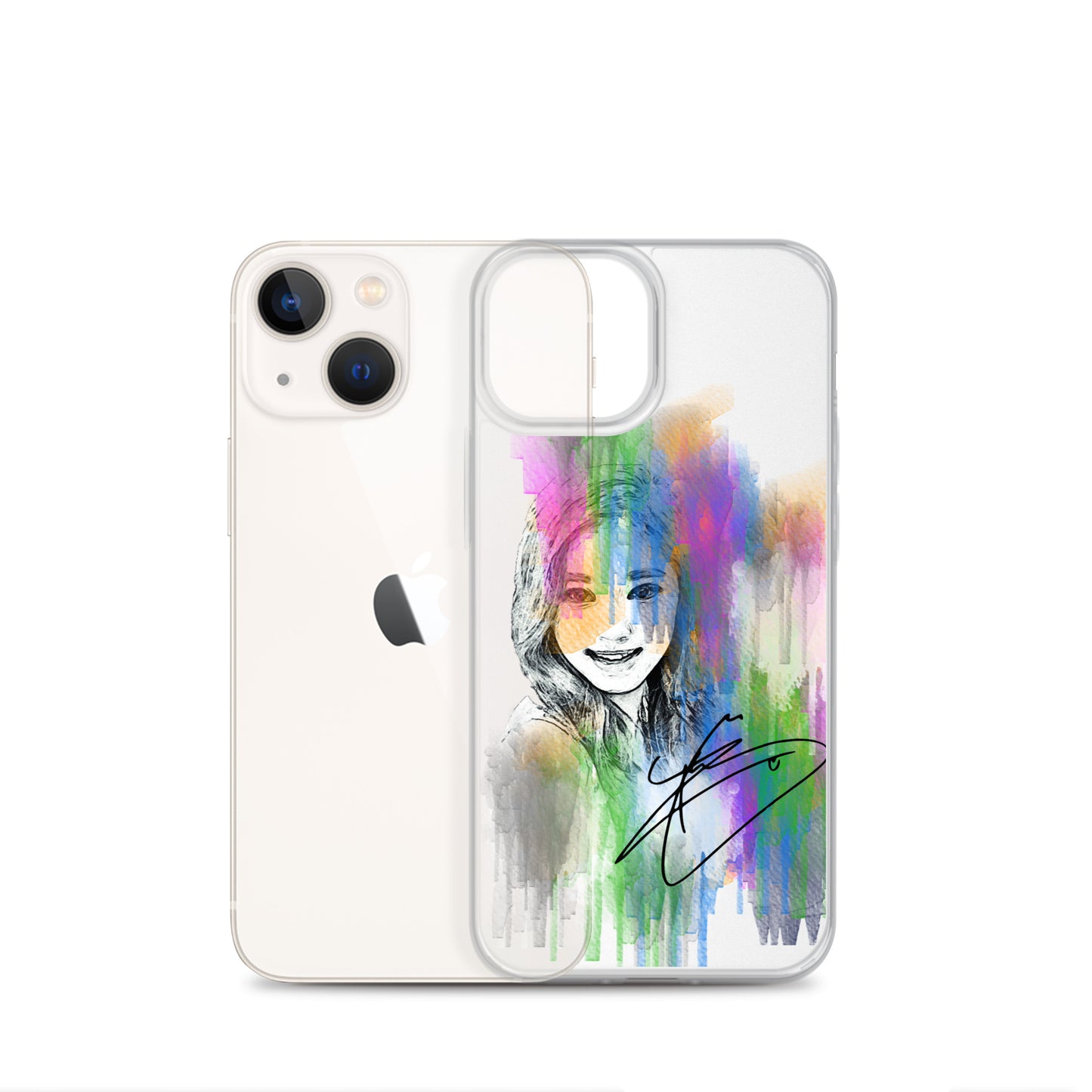 TWICE Tzuyu, Chou Tzu-yu Waterpaint Portrait iPhone Case