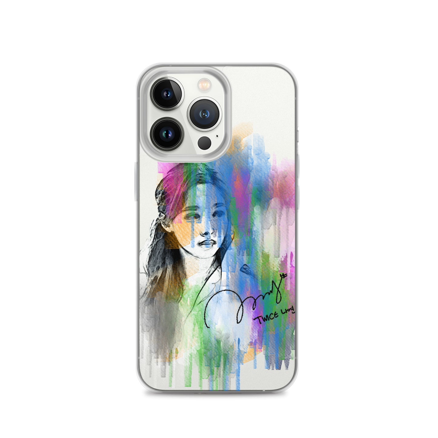 TWICE Nayeon, Im Na-yeon Waterpaint Portrait iPhone Case